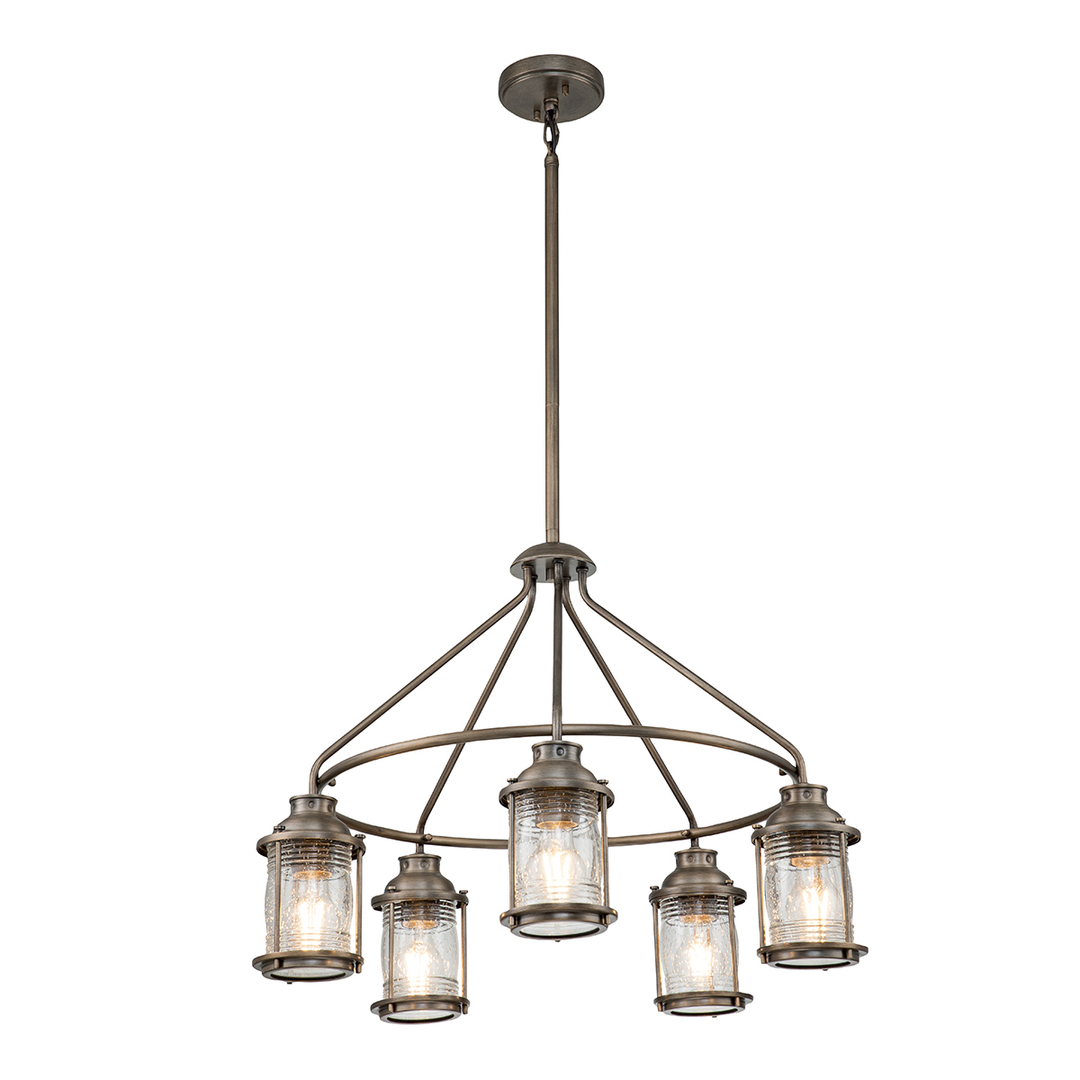 Ashland Bay 5 Light Outdoor Chandelier Elstead