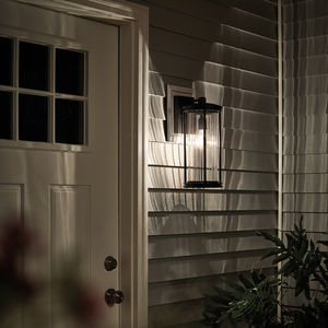Barras 1 Light Medium Wall Lantern Elstead small 2