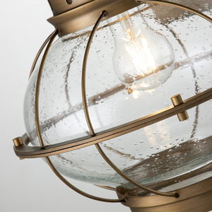 Elstead Bridge Point Large Outdoor Wall Lantern Natural Brass E27 51 cm KL-BRIDGEPOINT-L-NBR small 2