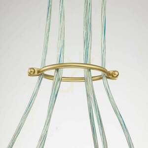 Brinley 6 Light Pendant - Brushed Brass Elstead small 9