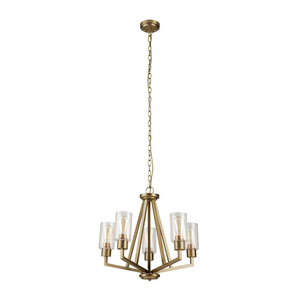 Deryn 5 Light Chandelier Elstead small 1