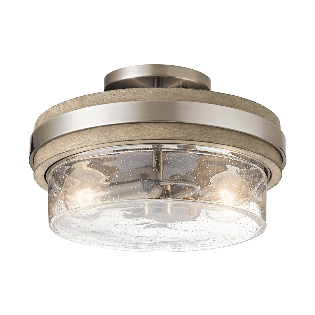 Grand Bank 2 Light Semi-Flush Mount Elstead
