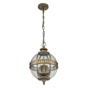 Halleron 3 Light Chain Lantern  Elstead small 1