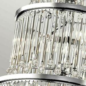 Piper Chandelier - 18 Lights - Polished Chrome Elstead small 2