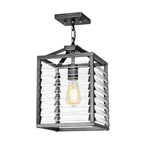 Louvre 1 Light Pendant Elstead small 2