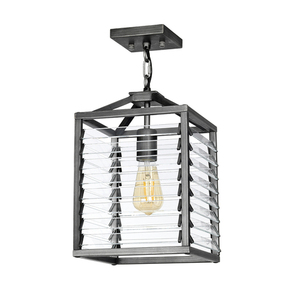 Louvre 1 Light Pendant Elstead small 3