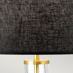 Orb 1 Light Table Lamp (Complete with Black Shade) Elstead small 1