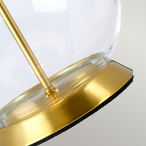 Orb 1 Light Table Lamp (Complete with Black Shade) Elstead small 2