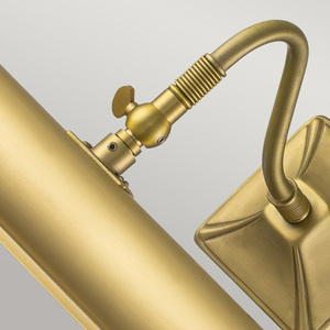 Picture Light 2 Light Large - Brushed Brass Elstead small 3