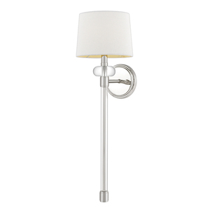 Barbour Wall Light - 1 Light - Polished Nickel Elstead small 0
