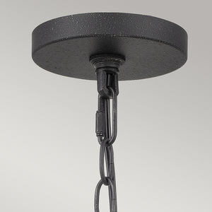 Bradbury 4 Light Pendant - Grey Ash Elstead small 3