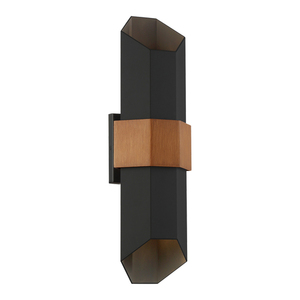 Chasm LED Wall Lantern - Large Elstead small 0