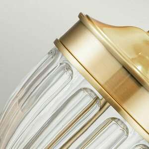 Dennison 1 Light Table Lamp - Brushed Brass Elstead small 4