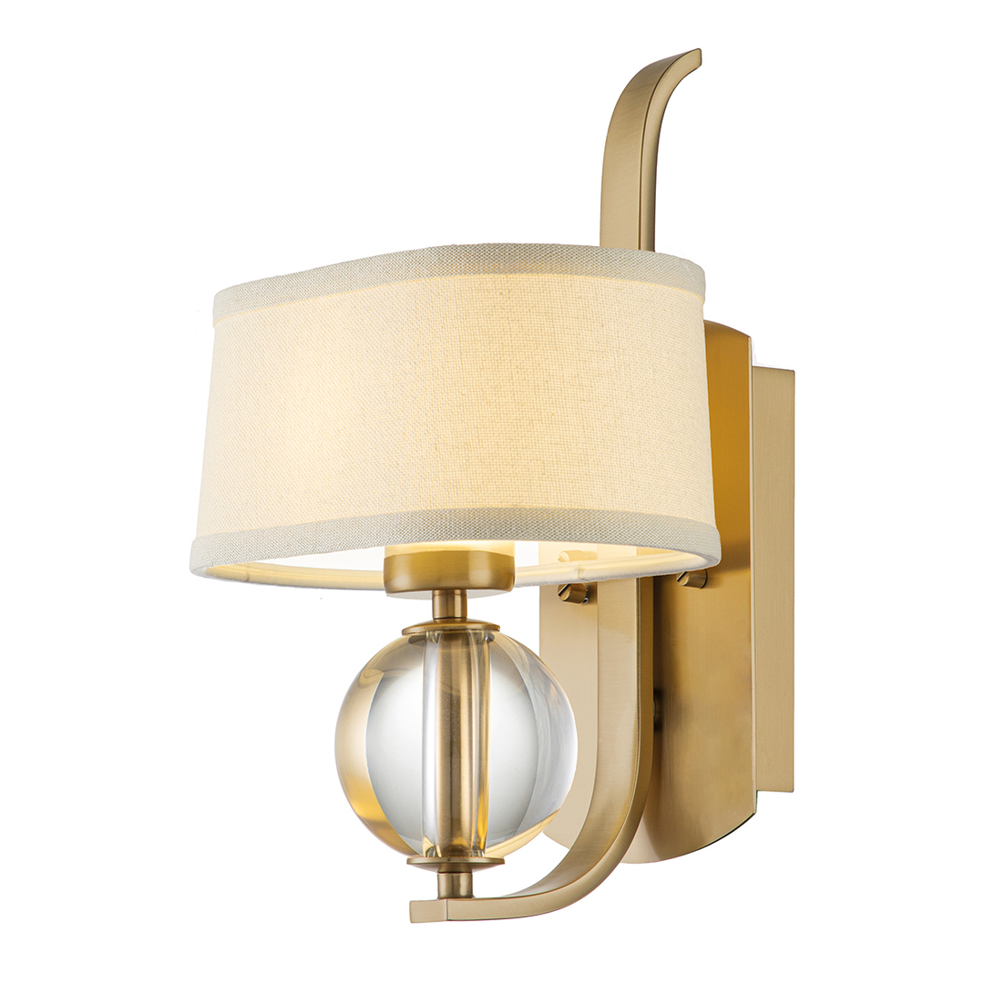 Uptown Gotham 1 Light Wall Light Elstead