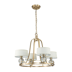 Uptown Gotham 4 Light Chandelier Elstead small 1