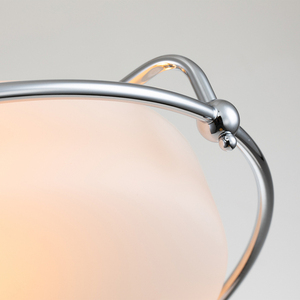 Griffin 3 Light Flush Ceiling Light - Polished Chrome Elstead small 2