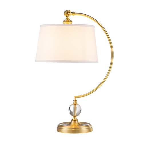 Check Jenkins 1 Light Table Lamp (complete with cream shade) Elstead