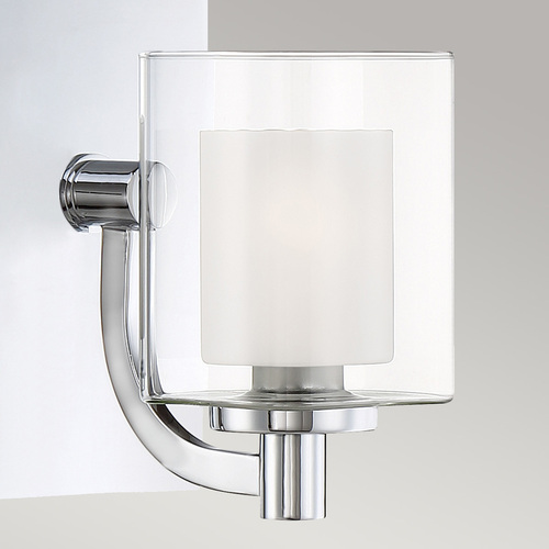Check Kolt IP44 Bathroom Wall Light - 1 Light G9 - Polished Chrome Elstead