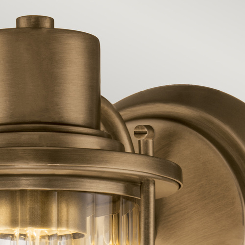 Check Riggs 1 Light Wall Light - Weathered Brass Elstead