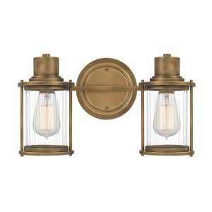 Riggs 2 Light Wall Light Elstead small 0