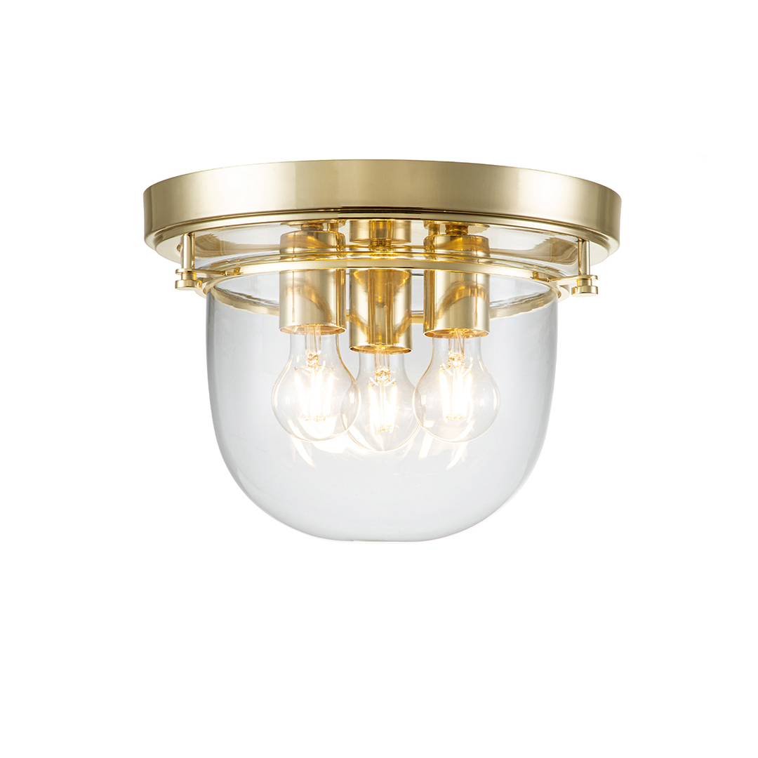 Whistling 3 Light Flush Mount Elstead