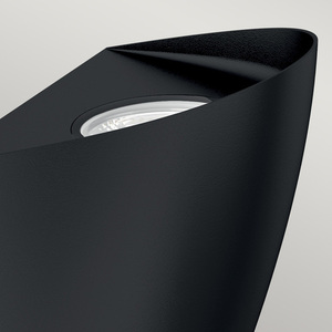 Vendela LED Outdoor Wall Light IP65 – Black Elstead small 1