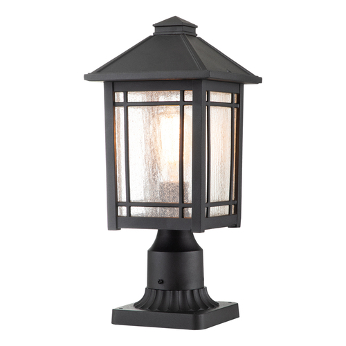 Check Cedar Point 1 Light Pedestal Elstead
