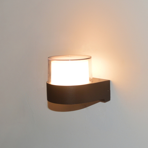 Check Outdoor Wall Lamp Italux Marti Black LED 5W IP54 OWL-4626-3K