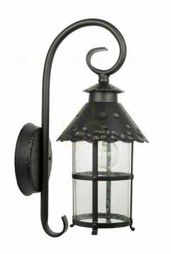 Check Outdoor Wall Lamp SU-MA Toledo Black Patina Cast Aluminum E27 K 3012/1/R