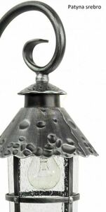 Outdoor Standing Light SU-MA Toledo K 4011/1/R Black Patina 54 cm small 4
