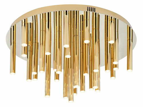 Check Plafon Max Light Organic C0188D złoty LED 33W 60 cm