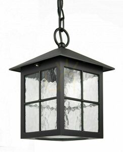 Outdoor Pendant Light SU-MA Venice Black Patina K 1018/1/KW small 1