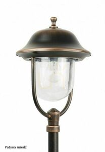 Outdoor Standing Light SU-MA Prince Black Patina 87 cm E27 K 5002/3/O small 7