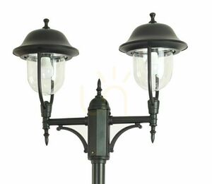 Outdoor Pole Light SU-MA Prince 2-Light Black Patina OGMWN 2 O small 1