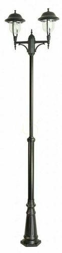 Check Outdoor Pole Light SU-MA Prince 2-Light Black Patina OGMWN 2 O