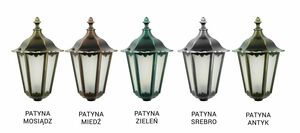 Outdoor Post-Top Lantern SU-MA Retro K 1018 Black Patina 24 cm 7 Outdoor Post-Top Lantern SU-MA Retro K 1018 Black Patina 24 cm small 7