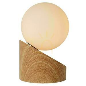 Lucide LEN Japandi Wood Glass Table Lamp 45561/01/72 small 3