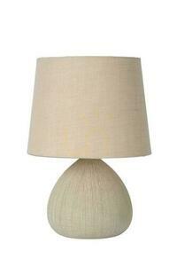 Lucide RAMZI Beige Ceramic Japandi Table Lamp 47506/81/38 small 1
