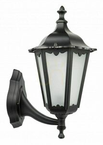 Outdoor Wall Lamp SU-MA K 3012/1/D g Black Vintage Aluminum Glass E27 small 0