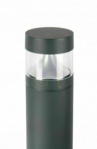 Outdoor Post Light SU-MA BAREL BRL-980 LED 23W 4000K Dark Ash 98 cm small 1