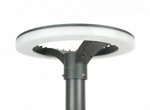 Outdoor Pole Light SU-MA STR-2500 LED 44W 255 cm Dark Ash small 2
