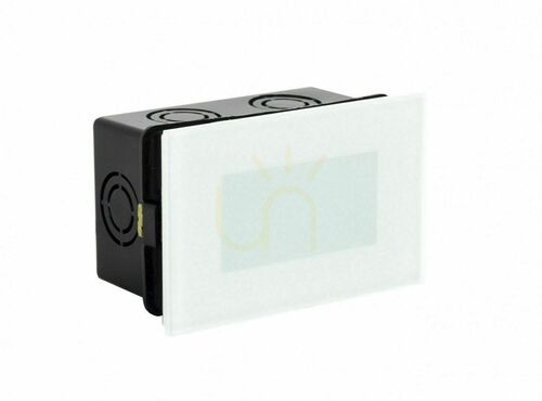 Check Outdoor Wall Recessed Light SU-MA MG01 White 4000K IP65 LED Glass