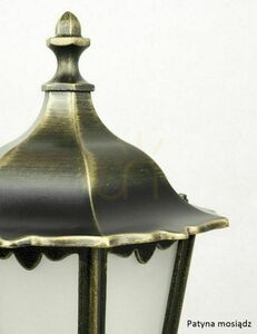 Outdoor Standing Light SU-MA K 5002/2 Black Patina 114 cm Retro E27 IP43 small 9