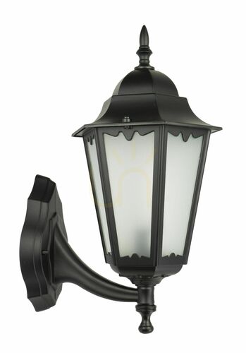 Check Outdoor Wall Lamp SU-MA Retro Black Patina Aluminum Glass K 3012/1/DH g