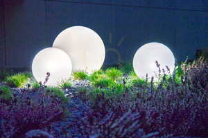 Garden Ball Light Lunares Luna Ball 60 cm White Gloss LED E27 LB60B small 11