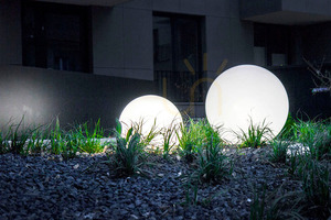 Garden Ball Light Lunares Luna Ball 60 cm White Gloss LED E27 LB60B small 12