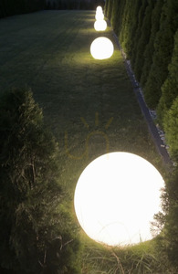 Garden Ball Light Lunares Luna Ball 60 cm White Gloss LED E27 LB60B small 13