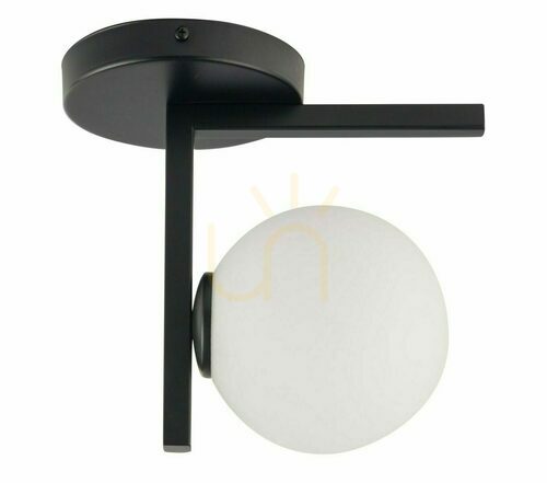 Check Plafon Sigma Andy 1 czarny metalowy 14 cm LED G9 33284