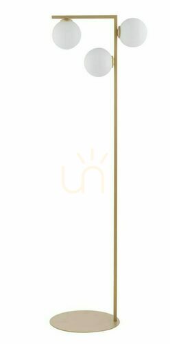 Check Floor Lamp Sigma Andy Gold Beige 150 cm Steel 3-Light G9 33340