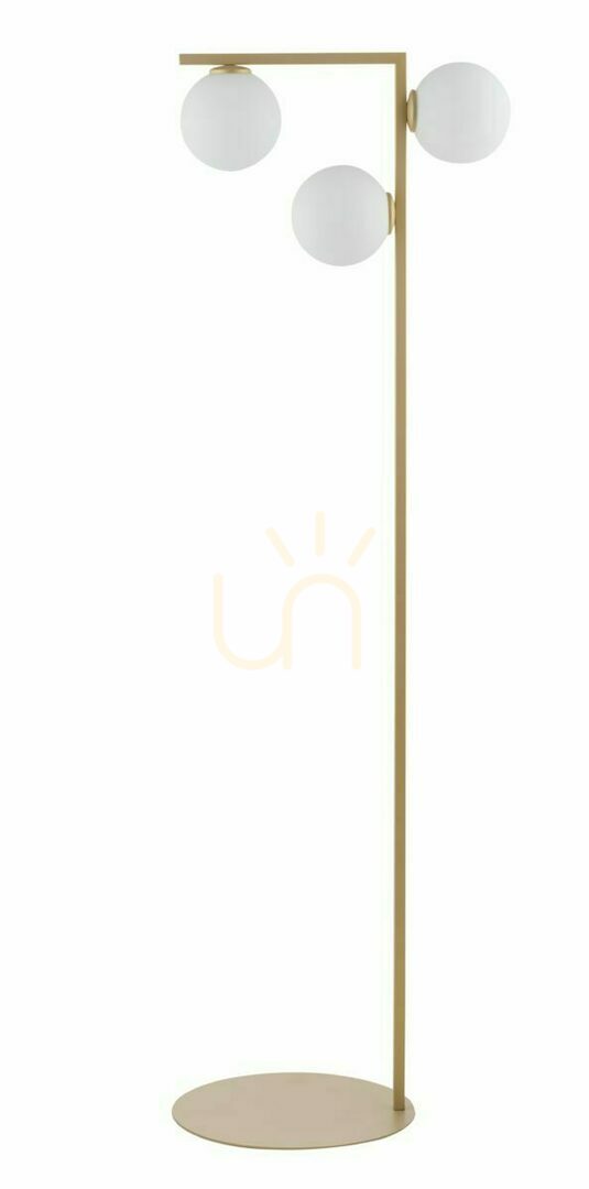 Floor Lamp Sigma Andy Gold Beige 150 cm Steel 3-Light G9 33340